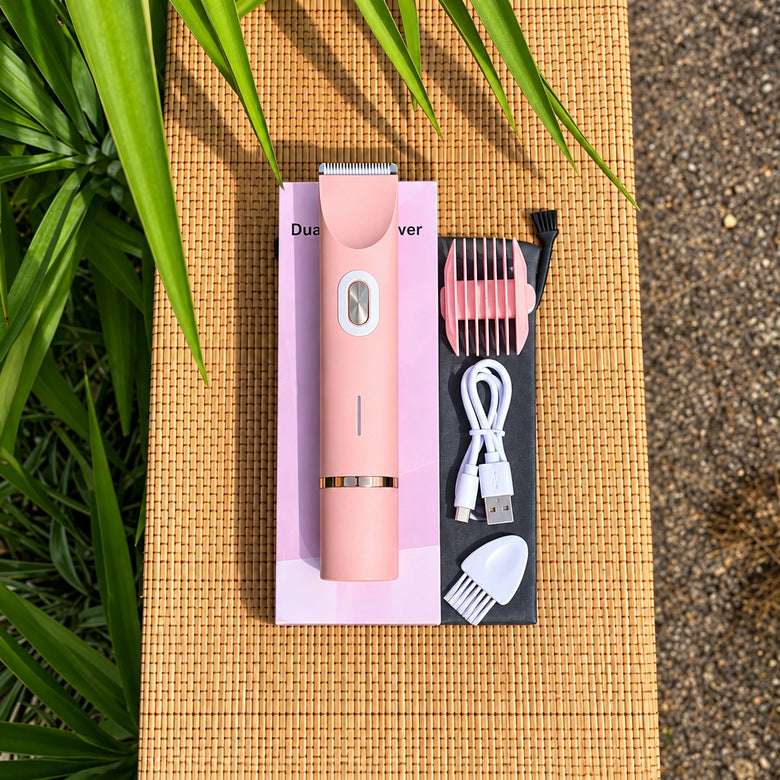 Depiladora Eléctrica con Doble Cabezal